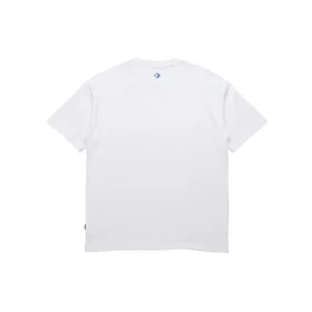 Pics Aplike Kısa Kollu Tişört Unisex Beyaz