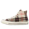 Plaid Chuck 1970s “Krem Beyazı Gri”