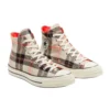 Plaid Chuck 1970s “Krem Beyazı Gri”