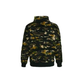 Polar Fleece Archive Camo Funnel Top Sweatshirt Asya Bedenleri “Camo Green”