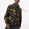 Polar Fleece Archive Camo Funnel Top Sweatshirt Asya Bedenleri “Camo Green”