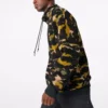 Polar Fleece Archive Camo Funnel Top Sweatshirt Asya Bedenleri “Camo Green”