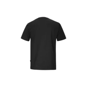 Pro Leather Alphabet Printing Kısa Kollu Asya Bedenleri “Siyah”