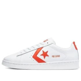 Pro Leather Low “Color Pop – Beyaz Parlak Poppy”