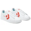 Pro Leather Low “Color Pop – Beyaz Parlak Poppy”