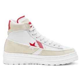 Pro Leather X2 High “Rivals Pack – Beyaz Üniversite Kırmızısı”