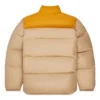 Puffer Kış Ceketleri Asya Bedenleri “Beige Tan”