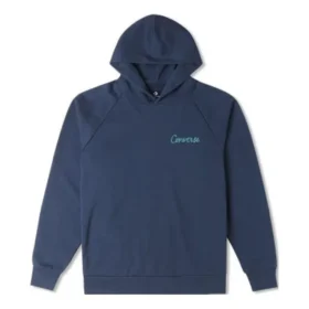 Raglan Yüksek Kapüşonlu Sweatshirt Asya Bedenleri “Navy”