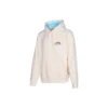 Rainbow Cloud Grafik Kapüşonlu Sweatshirt Asya Bedenleri “Egret”