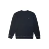 Renew Grafikli Bisiklet Yaka Sweatshirt Asya Bedenleri “Siyah”