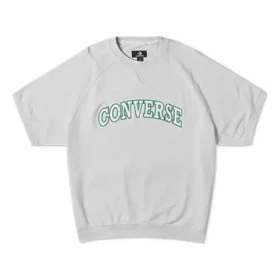 Retro Chuck Crew Fossilized T-shirt Asya Bedenleri “Gri”