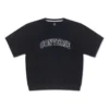 Retro Chuck Crew Tişört Asya Bedenleri “Siyah”