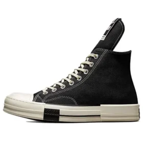 Rick Owens x DRKSHDW DRKSTAR Chuck 70 High “Siyah”