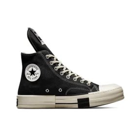 Rick Owens x DRKSHDW DRKSTAR Chuck 70 High “Siyah”