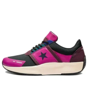 Run Star Utility Spor Ayakkabı Siyah/Mor/Pembe