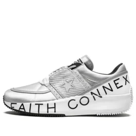 Run Star x Faith Connexion Düşük Bilekli Metal Gümüş