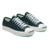 Sezonluk Renkli Deri Jack Purcell “Yeşil Beyaz”