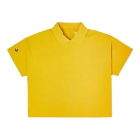 Shapes Kısa Kollu Polo Gömlek Asya Bedenleri “Sarı”