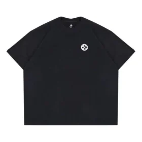 Skateboard Logo Tişört Asya Bedenleri “Siyah”