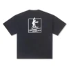 Skateboard Pocket Tee Asya Bedenleri “Siyah”