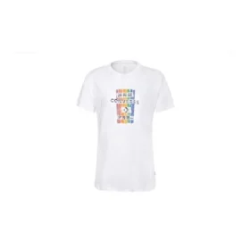 Slim Fit Baskılı Kısa Kollu Beyaz
