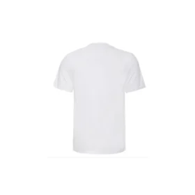 Slim Fit Baskılı Kısa Kollu Beyaz