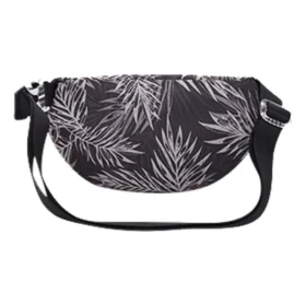 Sling Pack Desenli Çanta “Siyah Gri”