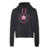 Spor Giyim Günlük Spor Kapüşonlu Örgü Sweatshirt Siyah