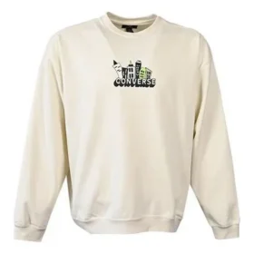 Spring Up Grafik Crew Sweatshirt Asya Bedenleri “Egret” Spring Up Grafik Crew Sweatshirt Asya Bedenleri “Egret”