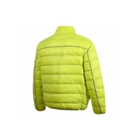 Stand Yaka Hafif Puffer Ceketler Asya Bedenleri “Floresan Yeşil”