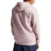 Standart Kesim Sol Göğüs Yıldız Şerit İşlemeli Kapüşonlu Sweatshirt Asya Bedenleri “Phantom Violet”