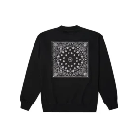 Star Chevron Paisley Desenli Sweatshirt Asya Bedenleri “Siyah” Star Chevron Paisley Desenli Sweatshirt Asya Bedenleri “Siyah”