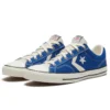 Star Player Retro Casual Kaykay Ayakkabıları Unisex Mavi Beyaz
