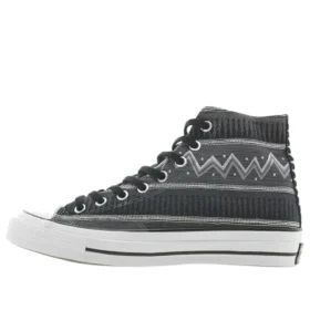 Stussy x Chuck 70 High “Siyah Mıknatıs Grisi”