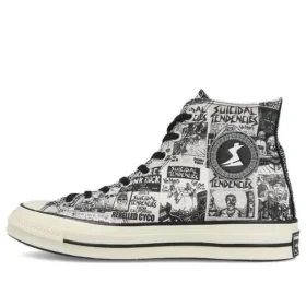 Suicidal Tendencies x Chuck 70 Hi “Beyaz Siyah”