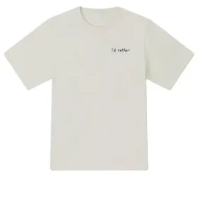 Summer Verbiage T-Shirt Asya Bedenleri “Beyaz”