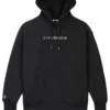 Swarovski Kristalleri ile Gold Standard Kapüşonlu Sweatshirt Asya Bedenleri “Siyah”