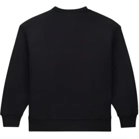 Swarovski Kristalleri ile Süslenmiş Gold Standard Bisiklet Yaka Sweatshirt Asya Bedenleri “Siyah” Swarovski Kristalleri ile Süslenmiş Gold Standard Bisiklet Yaka Sweatshirt Asya Bedenleri “Siyah”