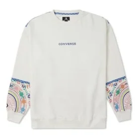 Tapesty Bisiklet Yaka Sweatshirt Asya Bedenleri “Beyaz”