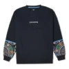 Tapesty Crewneck Sweatshirt Asya Bedenleri “Siyah”