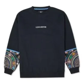 Tapesty Crewneck Sweatshirt Asya Bedenleri “Siyah”