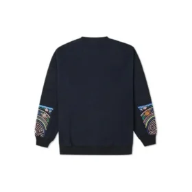Tapesty Crewneck Sweatshirt Asya Bedenleri “Siyah”