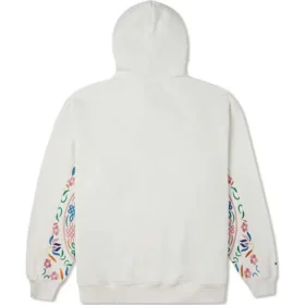 Tapesty Kapüşonlu Sweatshirt Asya Bedenleri “Beyaz”