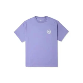 Ters Çöl Grafik Tişört Asya Bedenleri “Slate Lilac”
