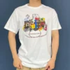 Throwback T-Shirt Asya Bedenleri “Beyaz”