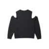 Twisted Knits Cold Shoulder Top Asya Bedenleri “Siyah”