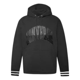 Twisted Varsity Kapüşonlu Sweatshirt Asya Bedenleri “Siyah”