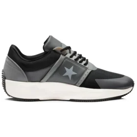 Unisex Run Star Hike Spor Ayakkabı Gri/Siyah