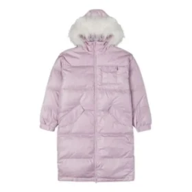 Uzun Aşağı Ceket Asya Bedenleri “Pembe”