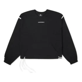 Uzun Kollu Jersey Crew Asya Bedenleri “Siyah”